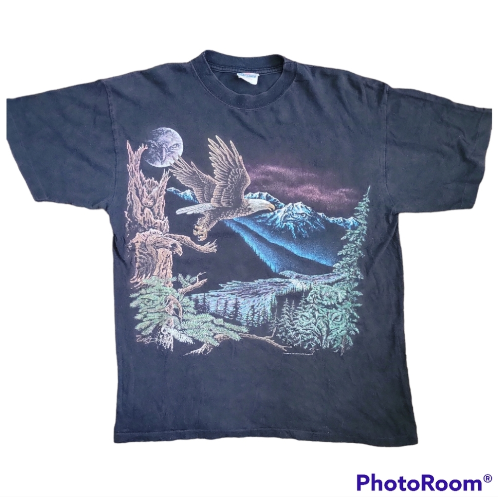 Vintage Nature Hawk T-shirt